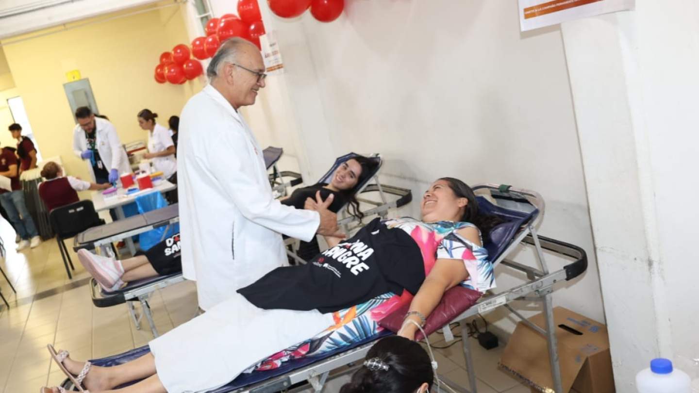 Recaba Gobierno de Sonora 30 unidades de sangre en primer día de Campaña de Donación en Cajeme